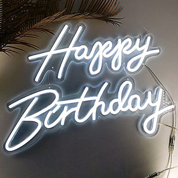 Happy Birthday Neon Light Sign