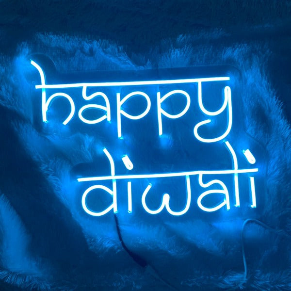 🪔 Happy Diwali Neon Sign