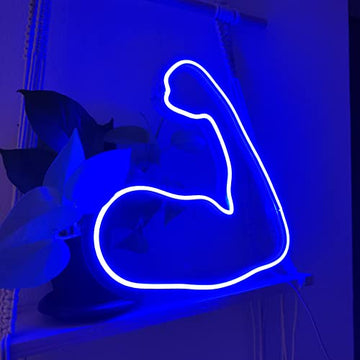 Biceps Gym neon Sign