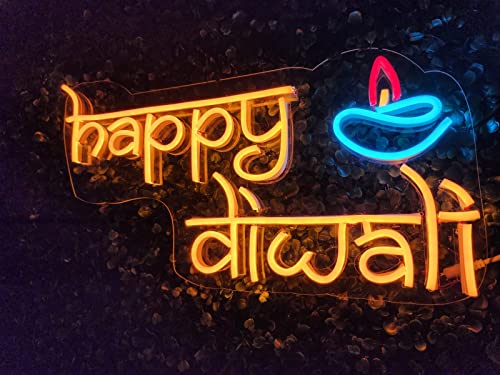 Happy Diwali Neon