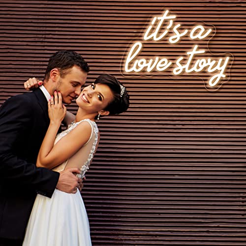 Its a Love Story Neon Sign