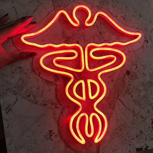 Doctor neon Sign (Caduceus Neon Sign)