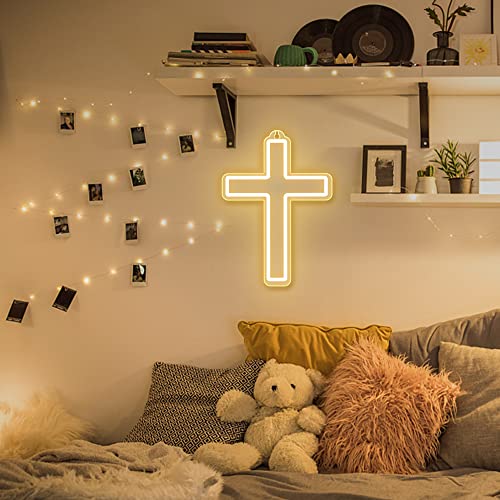 Jesus Cross Neon Signs