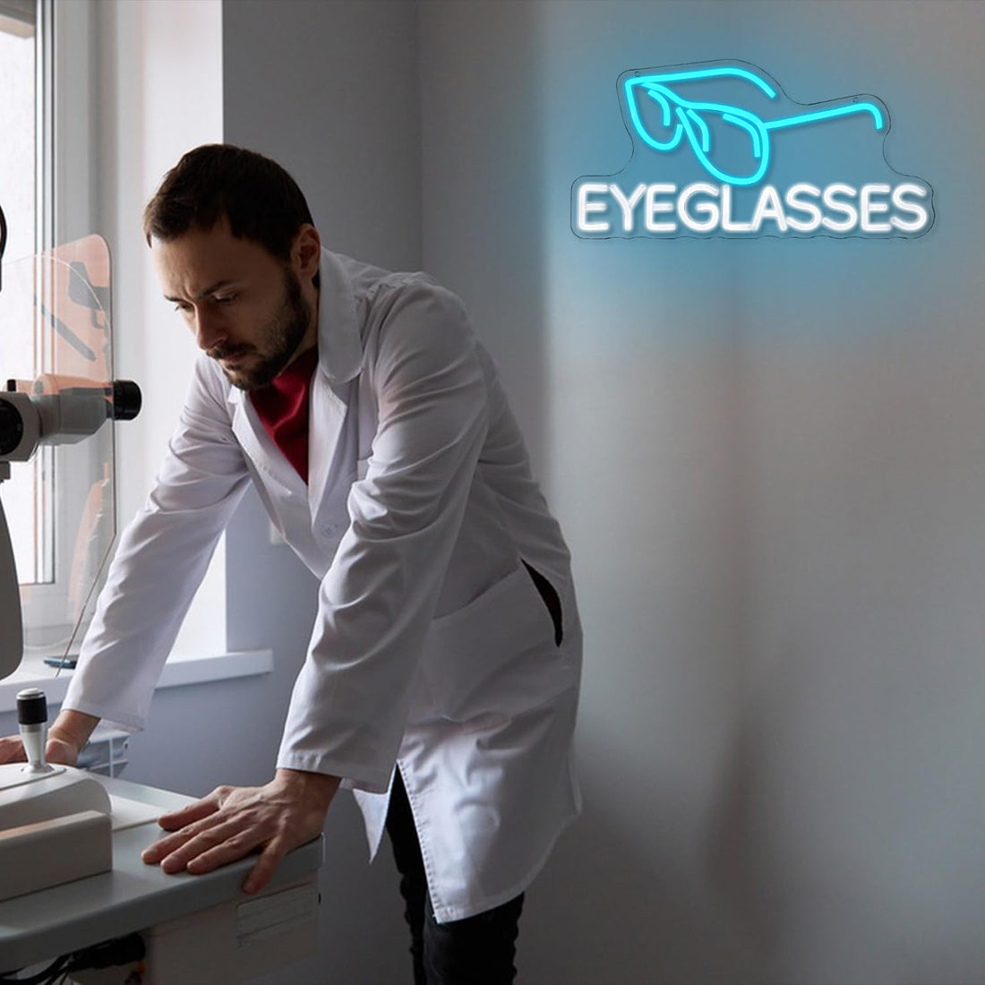 Eyeglasses Neon Sign