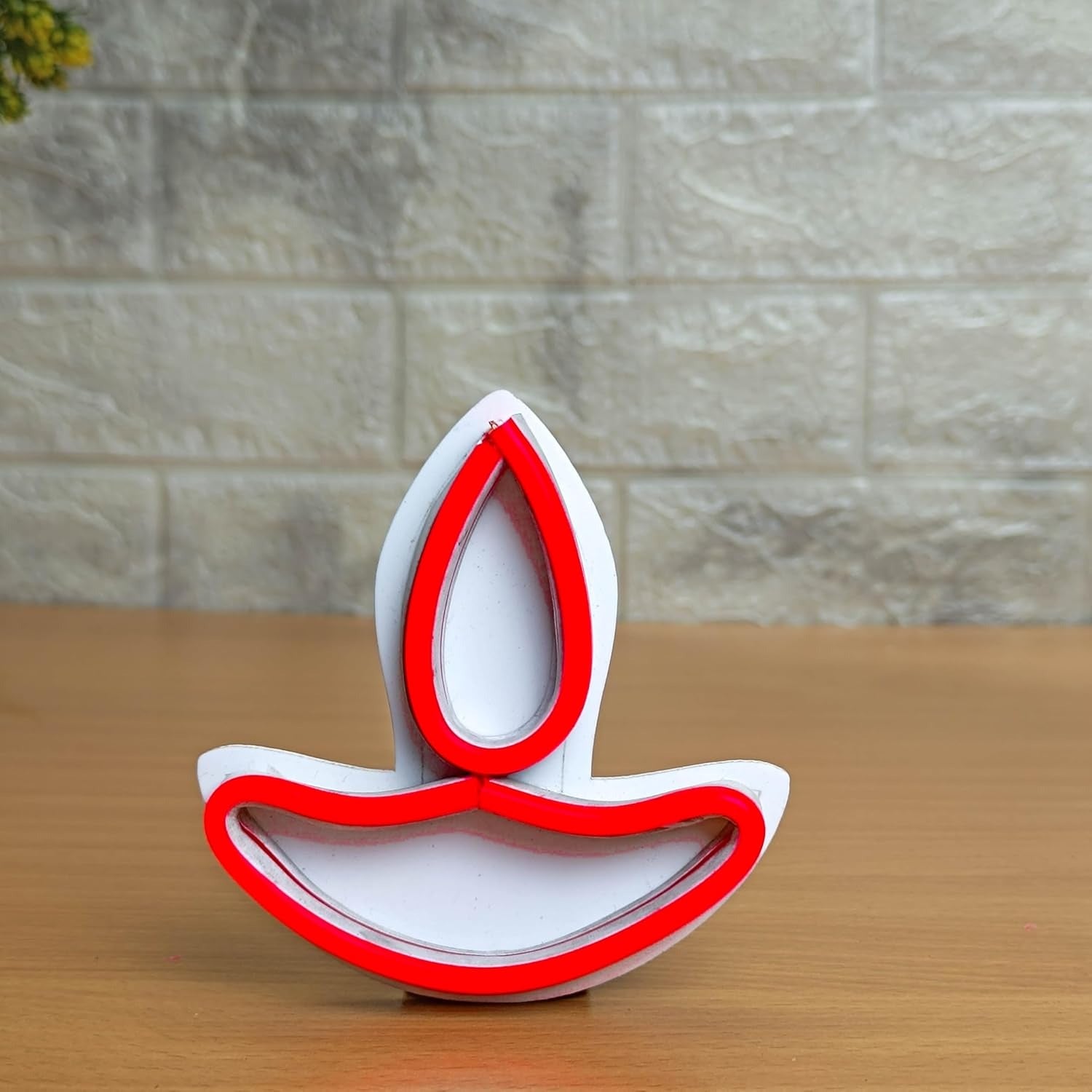 ✨ Neon Diya LED Light – Festive Glow for Every Space ✨