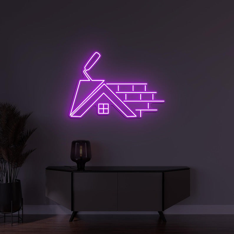 🏠 Builder House Neon Sign