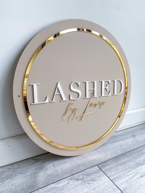 Custom  Acrylic Logo Sign