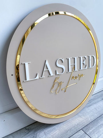 Custom  Acrylic Logo Sign