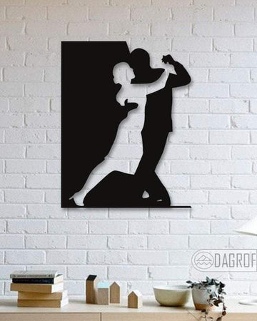 💃🕺 Dancing Couple – Acrylic Wall Art